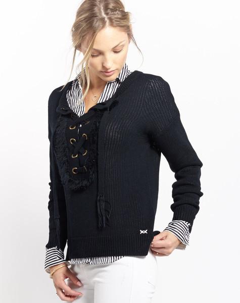 Lotus Sweater | Black