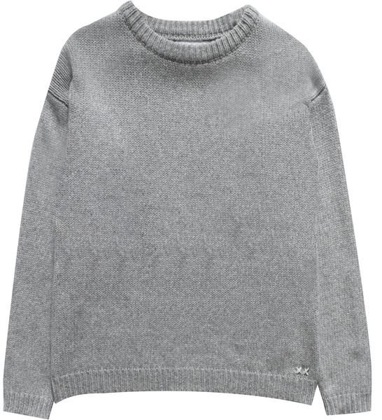Classic Oversized Crew | Heather Grey
