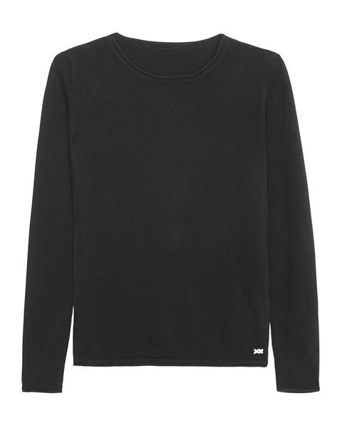 Surfer Crew Neck Sweater | Black