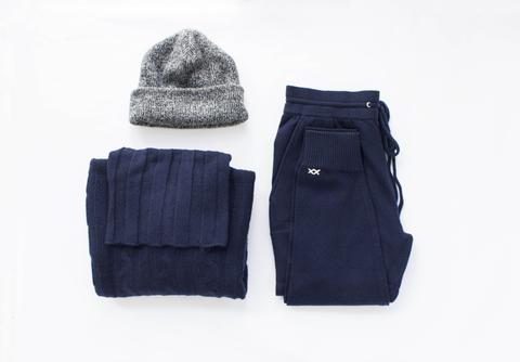 Surfer Cable Sweater and beach Pants