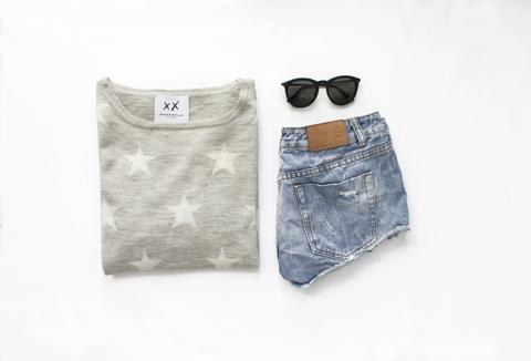 Star Crew Cashmere Sweater